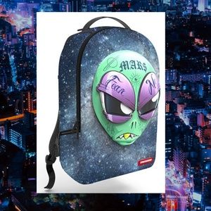 sprayground alien backpack